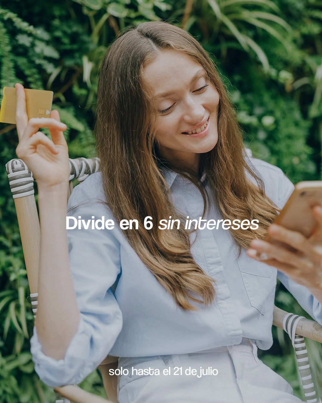 Divide en 6 sin intereses