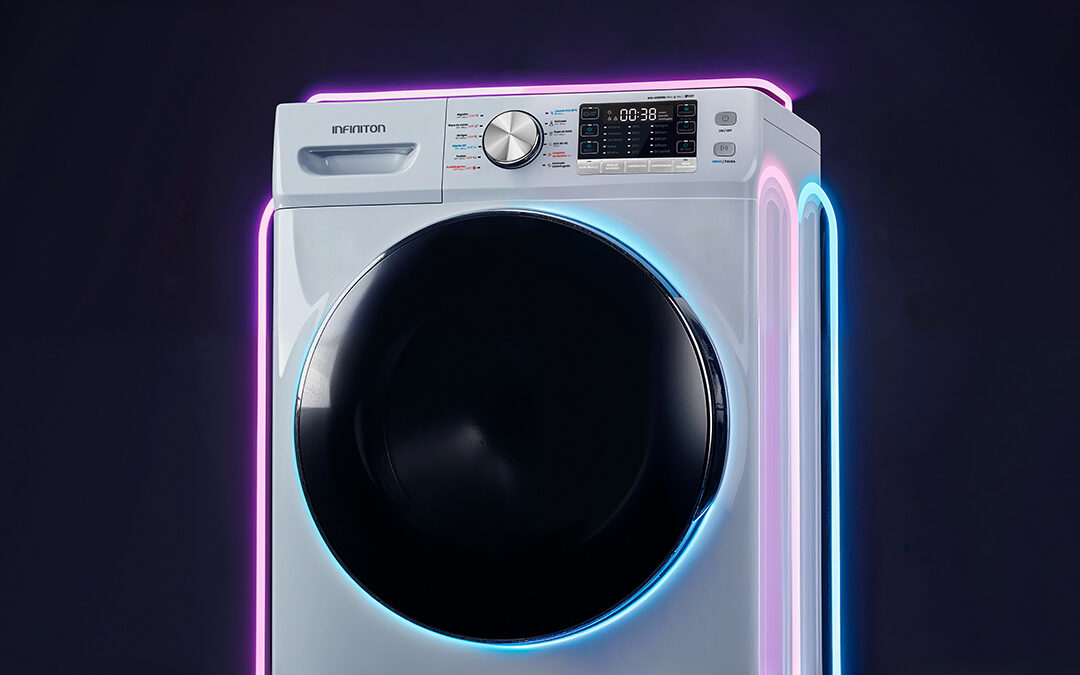 Lavadora de 18 kg de capacidad