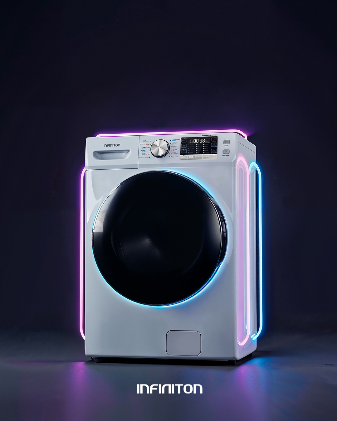 Lavadora de 18 kg de capacidad