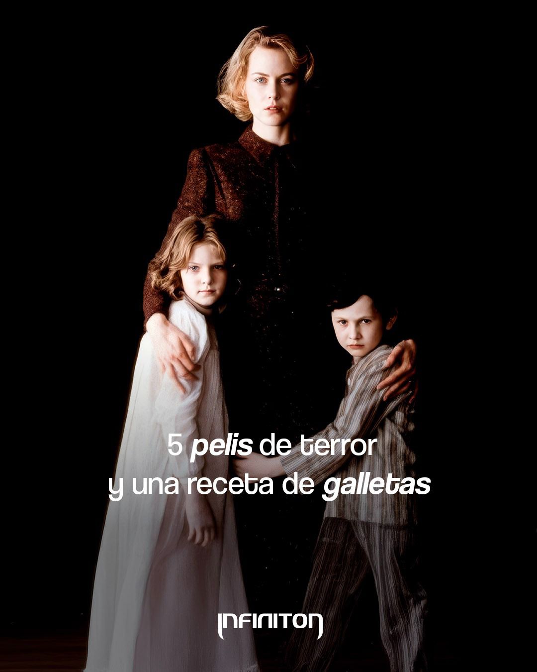 5 pelis de terror y una receta de galletas