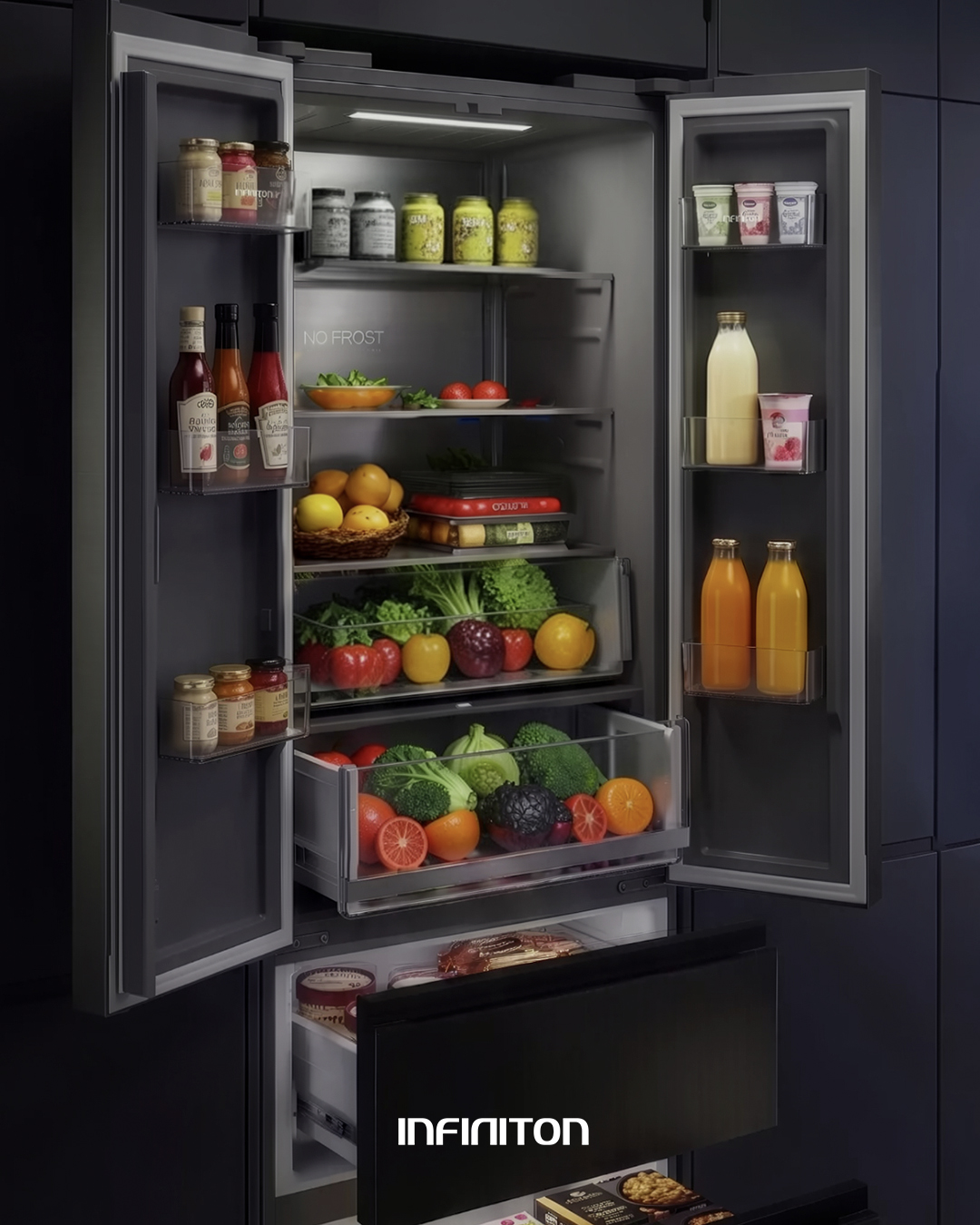 Nuevos frigos con interior en antracita